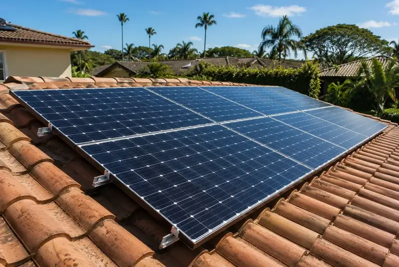 Installation de panneaux solaires à Saint-Roman-de-Malegarde